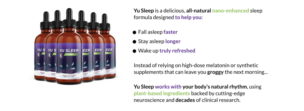 Discover Deep, Natural Sleep with Yu Sleep – The Ultimate Sleep Support Solution!